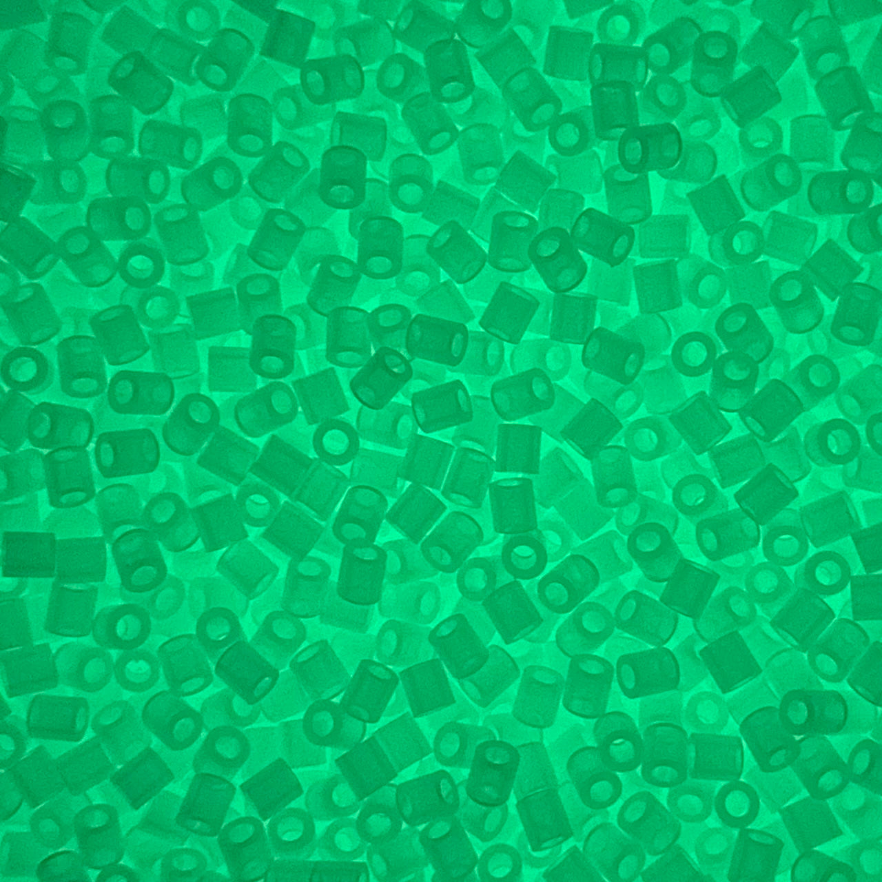 NABBI Rörpärlor – Glow in the Dark (självlysande), 1100 st