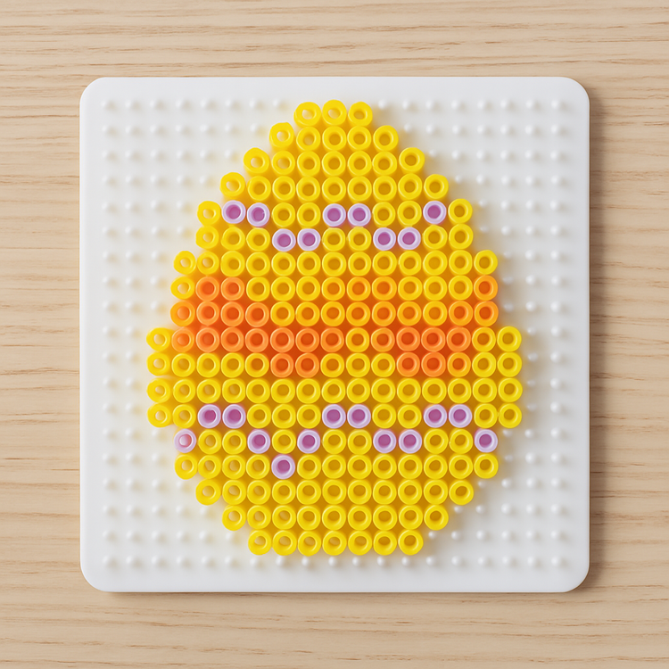 Så gör du personliga påskdekorationer med rörpärlor