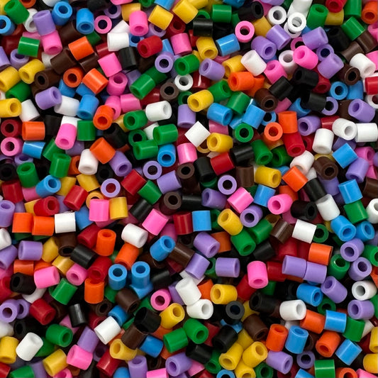 NABBI Rörpärlor – 10 färger mix, 1100 st