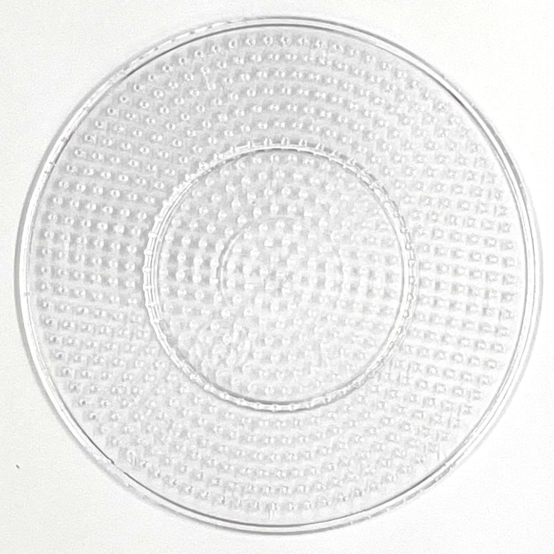 NABBI Piggplatta – Rund, transparent, 15cm