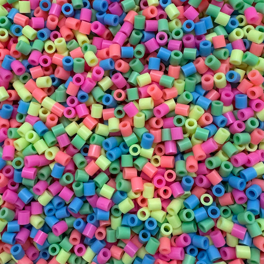 NABBI Rörpärlor – Pastell färgmix, 1100 st