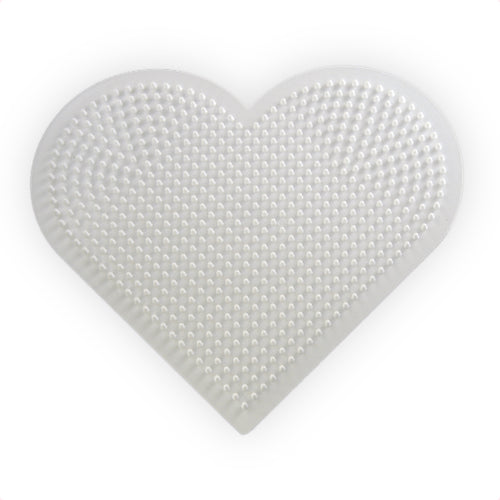 NABBI BioBeads – Hjärtformad, vit, 15 cm